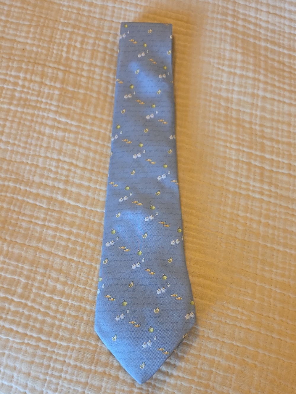 Salvatore Ferragamo Silk Tie Made in Italy Necktie
